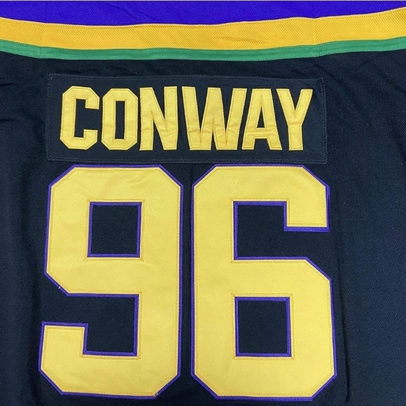 New Mighty Ducks Conway Hockey Jersey Authentic - Picture 7 of 10